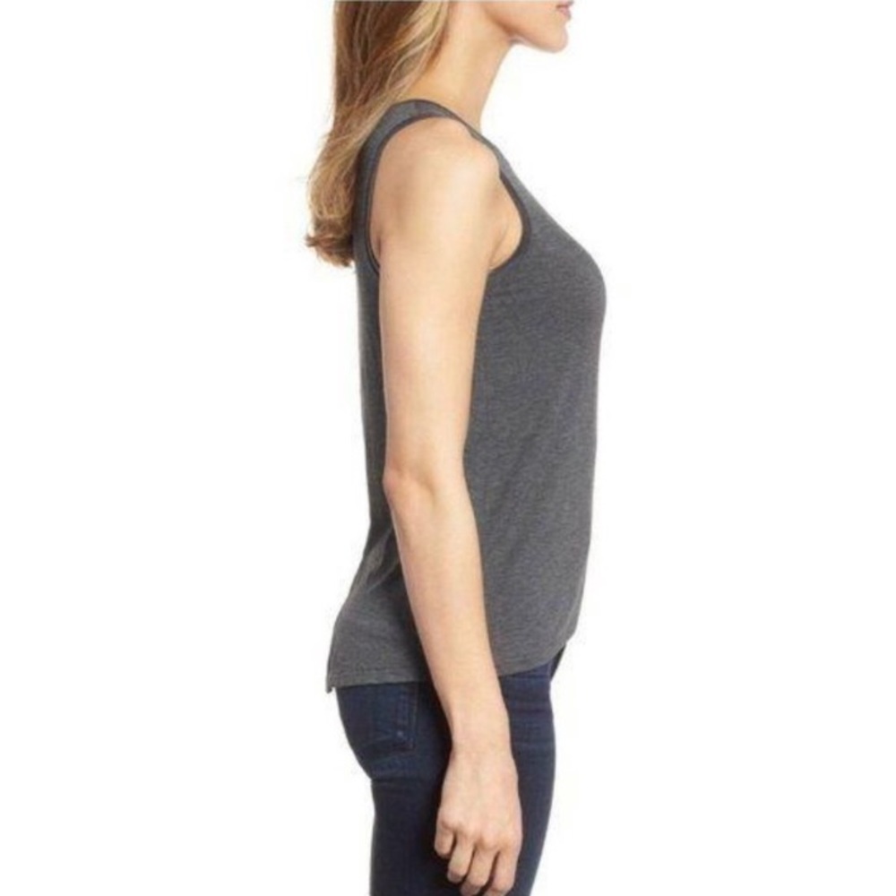 Halogen Gray Tank Top Size Small - Picture 2 of 5